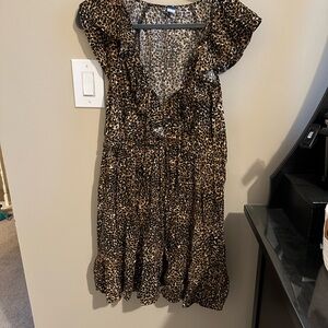Leopard Print Dress